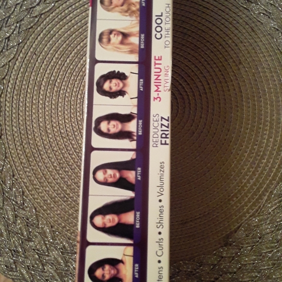 INSTYLER 30336 IONIC STYLER 4 IN 1 STRAIGHTENS AND CURLS COOL TO TOUCH/PRESTIGE - Picture 4 of 12